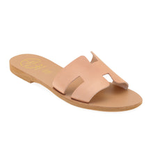 Load image into Gallery viewer, Camel leather sandals
